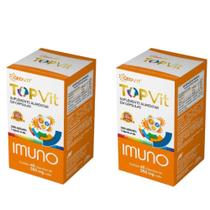 Kit TopVit Imuno 2 Caixas 60 Cápsulas Cada