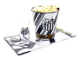 Kit Torcedor 3x1 Pipoca Bandeira Copo SANTOS SP - AllMix