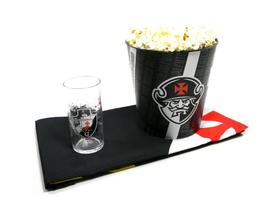 Kit Torcedor 3x1 Pipoca Bandeira Copo Vasco Da Gama RJ - AllMix Kit Torcedor 3x1 Pipoca Bandeira Copo Vasco Da Gama RJ - AllMix