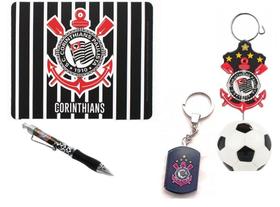 Kit Torcedor do Corinthians 01 mouse pad 01 porta recado 01 caneta01 chaveiro acrílico Kit Torcedor do Corinthians 01 mouse pad 01 porta recado 01 caneta01 chaveiro acrílico