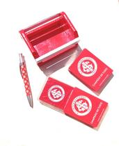Kit Torcedor do Internacional 01 caixa MDF 02 Baralhos 01 caneta Kit Torcedor do Internacional 01 caixa MDF 02 Baralhos 01 caneta