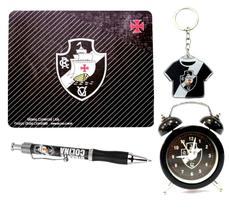 Kit Torcedor Vasco da gama 01caneta/01relogio/01mouse pad /01 chaveiro acrilico