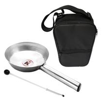 Kit Torelli Frigideira De Percussão Kf135 Com Capa