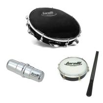Kit Torelli Pandeiro Black Tp301 Tamborim Tt404 Ganzá Tg550 Kit Torelli Pandeiro Black Tp301 Tamborim Tt404 Ganzá Tg550