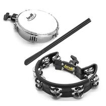 Kit Torelli Pandeirola Tp323 Tamborim com Clamp e Baqueta