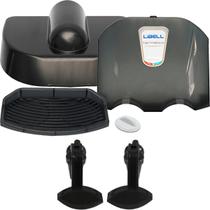 Kit + Torneiras Purificador Acquaflex Libell Hermético Fumê Kit + Torneiras Purificador Acquaflex Libell Hermético Fumê