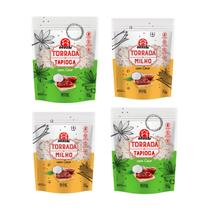 Kit Torrada Sem Glúten Milho E Tapioca Com Coco - Okoshi 4 Unidades 75g