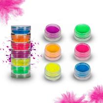 Kit Torre Sombra Make Neon em Pó 6un P/Olhos