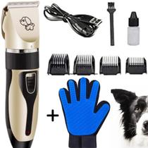 Kit Tosa Pet Com Luvas Tira Pêlos Compacto E Eficiente Kit Tosa Pet Com Luvas Tira Pêlos Compacto E Eficiente