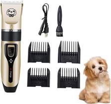 Kit Tosa Recarregável - Cães e Gatos 3W 4 Pentes