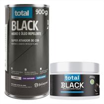 Kit Total Black Bellinzoni Ativador De Cor Nero Marquina Óleo + Cor marmore e granito cera