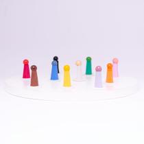Kit Totens Sistêmicos - Constelação Familiar na Água - Bonecos para Constelação Familiar Kit Totens Sistêmicos - Constelação Familiar na Água - Bonecos para Constelação Familiar