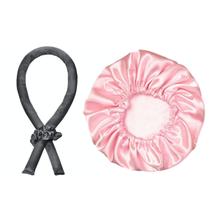 Kit Touca De Cetim Com Modelador De Cetim Antifrizz