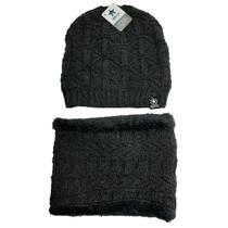 Kit Touca e Cachecol Redstar Winter Vermelho 100% Poliéster