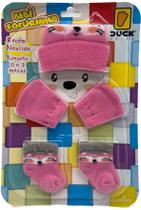 Kit Touca, Luvas e Meias, 3 peças Recém Nascido Kit Touca, Luvas e Meias, 3 peças Recém Nascido