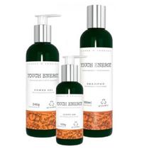 Kit Touch Energy Grandha Flores e Vegetais Power Gel Shampoo Leave on Kit Touch Energy Grandha Flores e Vegetais Power Gel Shampoo Leave on