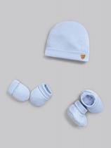 Kit Touxa e Luva Rosa Bebê Anjos Baby Kit Touxa e Luva Rosa Bebê Anjos Baby