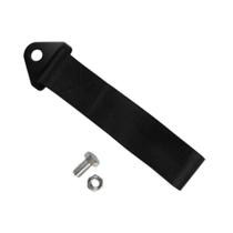 Kit Tow Strap Fita Cinta Reboque Para-Choque Preto Estilo BR