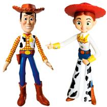 Kit Toy Story 2 Bonecos Disney Pixar Wood e Vaqueira Jessie - Lider