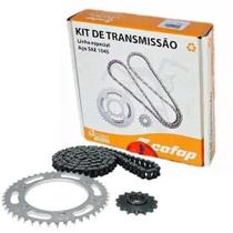 Kit Tração Relação Transmissão Fazer 250 Cofap Aço 1045