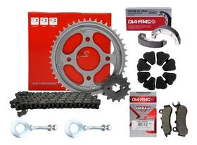Kit Tração Revisão Titan 160, Fan 160 18-24 Cbs Relação Vaz