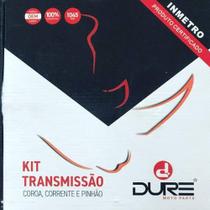 Kit tração ybr/ factor125/ dk150 45D A1045 Dure Kit tração ybr/ factor125/ dk150 45D A1045 Dure
