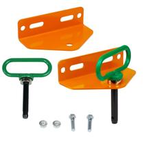 Kit Trailer Hitch Kit Universal Zero Turn Mower Orange, pacote 1