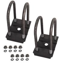 Kit Trailer U Bolt para eixo redondo MCCKLE de 2.400-3.200 kg e 7 cm