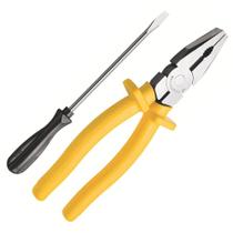 Kit Tramontina Alicate 8" e Chave Fenda 1/8x3 43408048 Kit Tramontina Alicate 8" e Chave Fenda 1/8x3 43408048