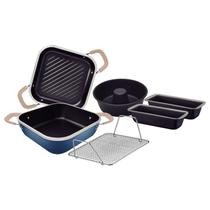 Kit Tramontina Lyon 6 Peças - Azul