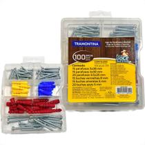 Kit Tramontina Maleta Com Parafusos E Buchas - 43505/002 Kit Tramontina Maleta Com Parafusos E Buchas - 43505/002