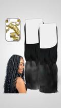 Kit Tranças Ciganas Cabelo Sintético Jumbo Nina