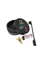 Kit trancista pomada escovinha lastex e anel separador Kit trancista pomada escovinha lastex e anel separador