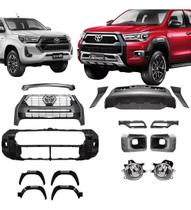 Kit Transformação Parachoque Hilux 2021 Rocco - 2016 A 2020 Kit Transformação Parachoque Hilux 2021 Rocco - 2016 A 2020