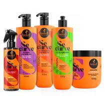 Kit Transição Capilar Haskell Se Curve Cacheados (3ABC)