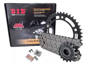 Kit transm. cb500x 2014-19/cb500r 2014-19/cb500f 14-21 c/ ret d.i.d