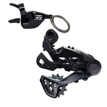 Kit transmissão 1x12v 11/52t cambio trás + alavanca
