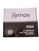 Kit Transmissão Com Retentor Titan/Fan 160 Aço 1045 Nation
