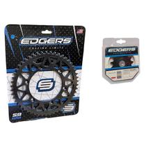 Kit Transmissão Coroa Pinhão Edgers Kmc Crf 250r Crf 250x Cr 125 Kit Transmissão Coroa Pinhão Edgers Kmc Crf 250r Crf 250x Cr 125
