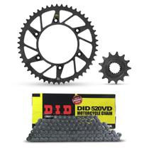 Kit Transmissão Corrente Did C/ Retentor Relação Durag Cr 125 Crf 250x Crf 250r
