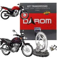 Kit transmissao darom c/ retentor cg 125 09 a 15
