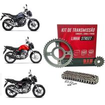 Kit Transmissão Did Start Titan Fan 160 428hxv-118l Kit Transmissão Did Start Titan Fan 160 428hxv-118l
