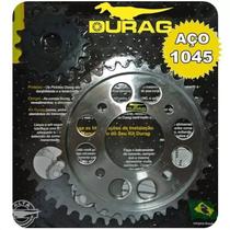 kit Transmissão Durag CB 400 Coroa e Pinhão