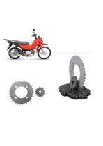 Kit Transmissão Honda Pop 100 07-15 Kit Transmissão Honda Pop 100 07-15