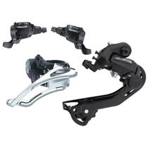 Kit Transmissão Microshift 3x7 21v Cambios e Trocadores 48T Kit Transmissão Microshift 3x7 21v Cambios e Trocadores 48T