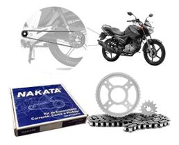 Kit Transmissão Nakata Ybr 125 2000/2009 Factor 2008+