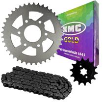 Kit Transmissão Relação Bajaj Dominar200 2022 2023 2024 2025 2026 Com Retentor Kmc Gold Kit Transmissão Relação Bajaj Dominar200 2022 2023 2024 2025 2026 Com Retentor Kmc Gold