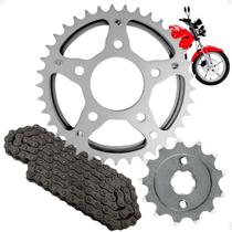 Kit Transmissão Relação Da Cbx250 Twister 250 2001 2002 2003 2004 2005 2006 2007 2008 Para Cbx 250