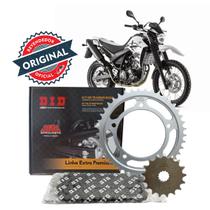 Kit Transmissão Relação Did Yamaha Xt 660r/z Teneré (04-15) 45/15t (520vo-110zb)