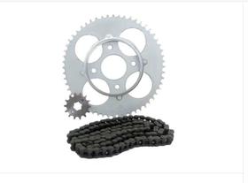Kit Transmissão Relação Moto Honda Titan 150 Coroa 56 Dentes Kit Transmissão Relação Moto Honda Titan 150 Coroa 56 Dentes